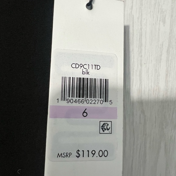 Women’s Calvin Klein Black Dress Size 6, Brand new w/tags - Picture 4 of 7